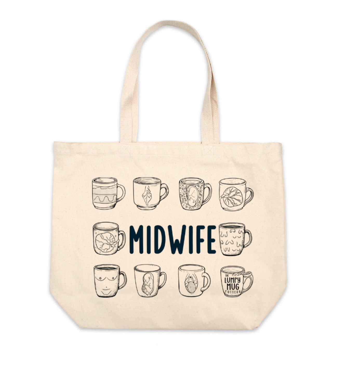 Midwife Canvas Tote