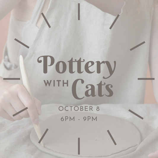 Pottery with Cats