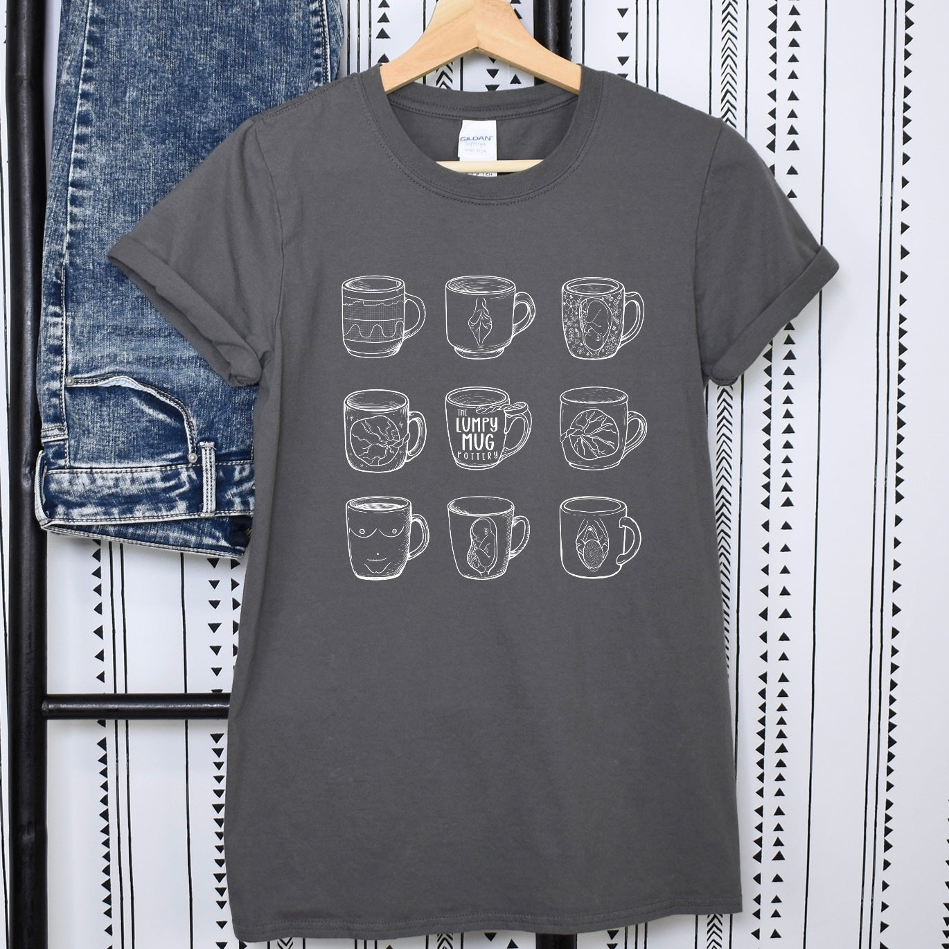 Birth Mug Designs T-shirt