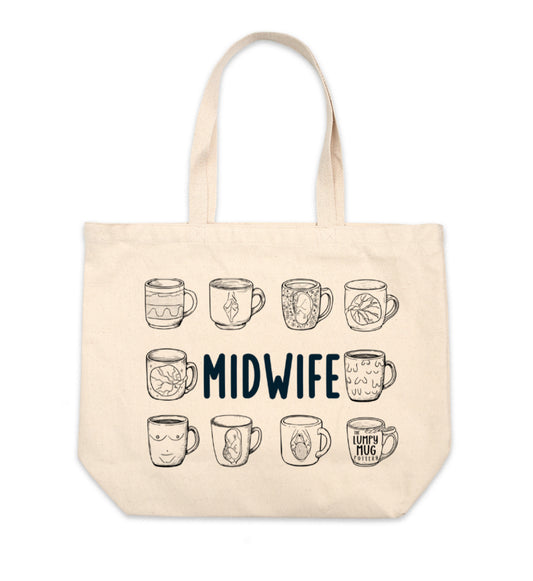 Midwife Canvas Tote