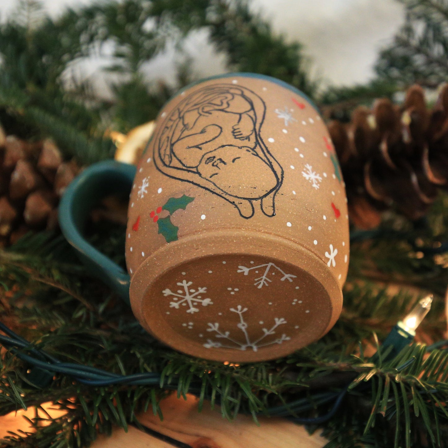 Holiday Fetus Mug w/Gold