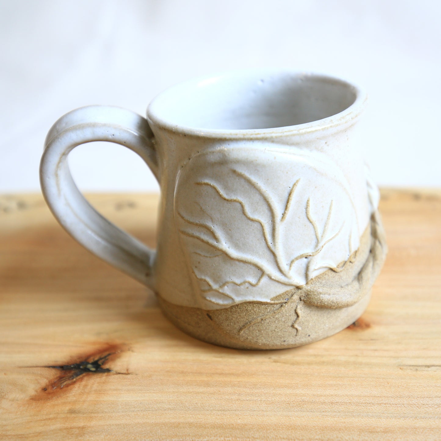 SECONDS Rustic White Placenta Mug