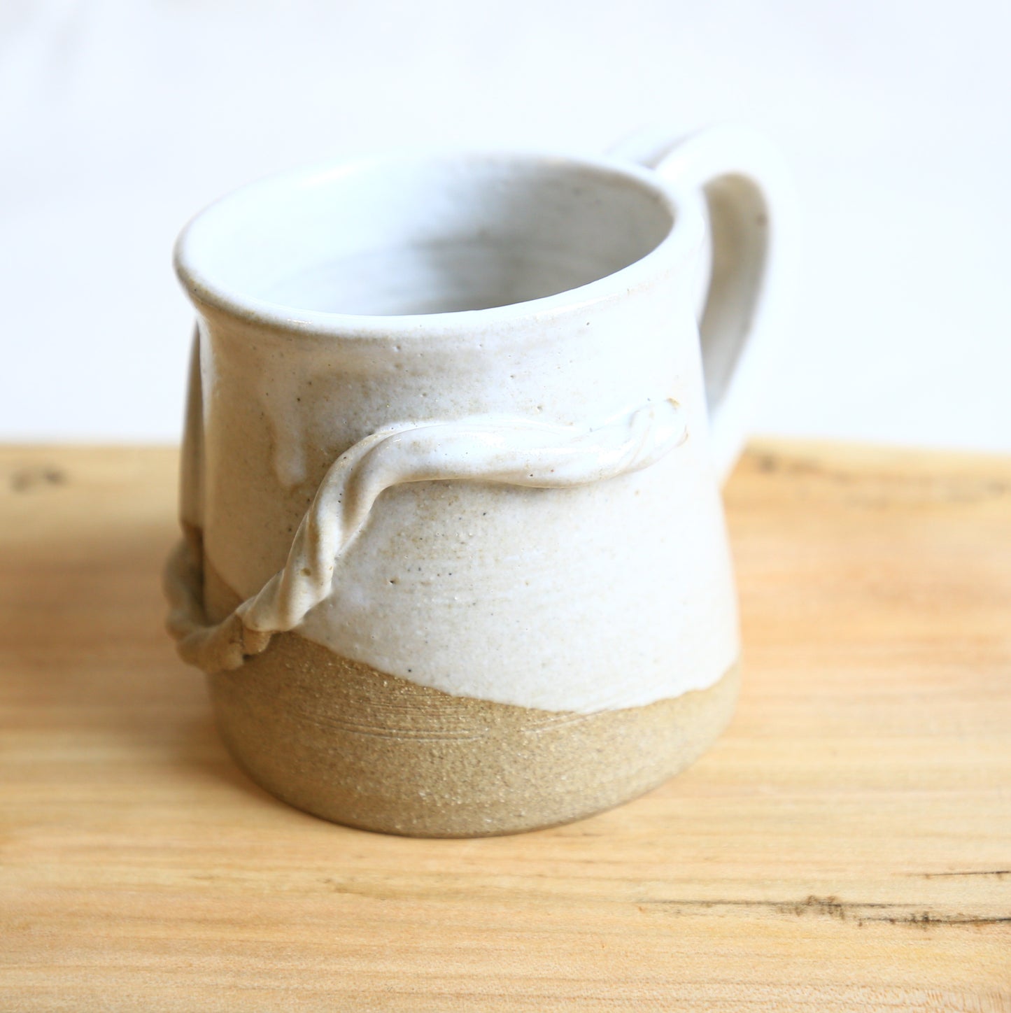 SECONDS Rustic White Placenta Mug