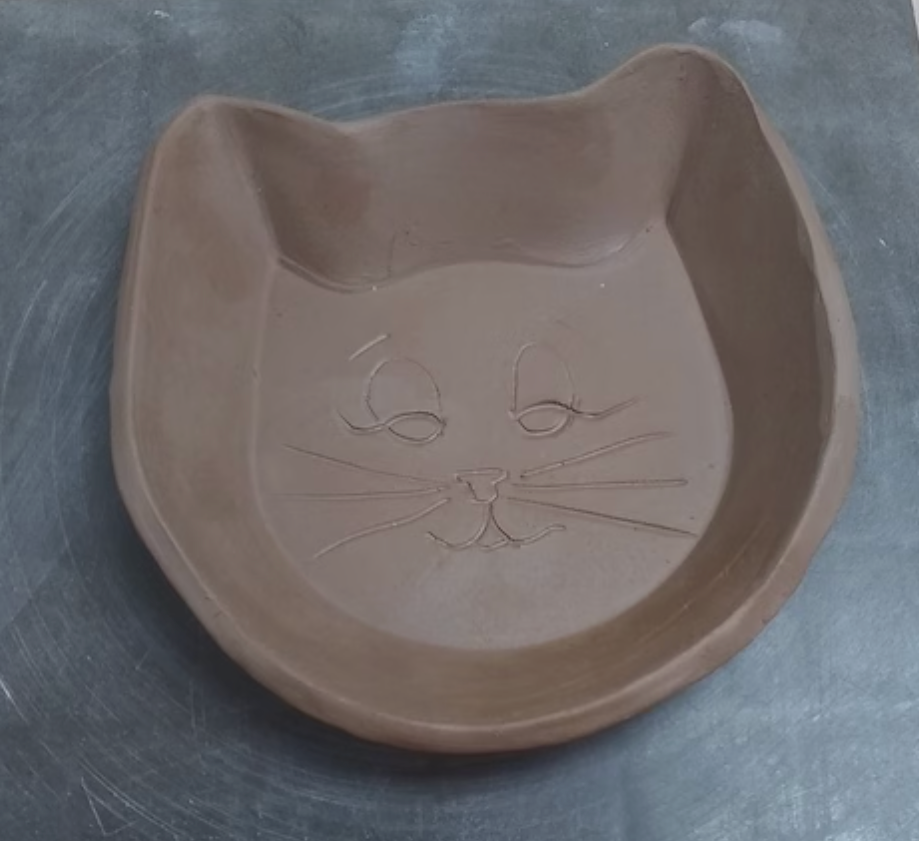 Pottery with Cats